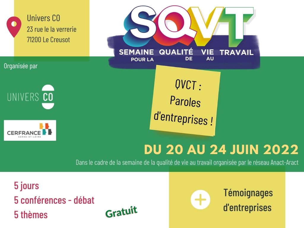 Management participatif de 18h30 à 20h / SQVT